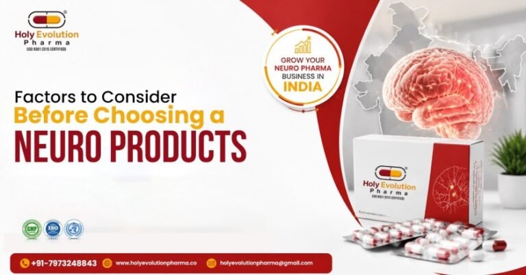 Factors to consider for Neuro Manufacturer