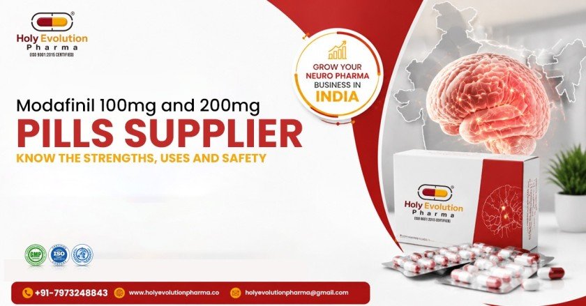 Modafinil 100mg and 200mg Medicine Supplier: Know the strengths, uses and safety